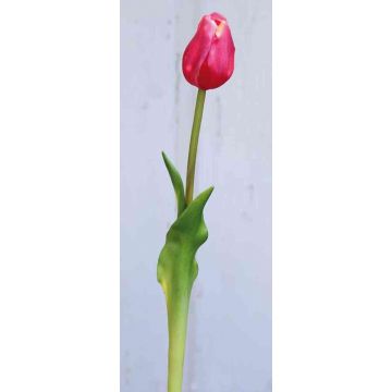 Tulipán artificial LONA, fucsia, 45cm, Ø4cm