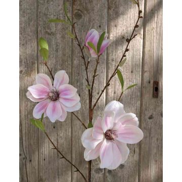 Magnolia artificial FINAH, rosa, 90cm, Ø9-15cm