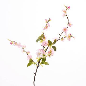 Rama de cerezo artificial VALESKA con flores, rosa, 85cm