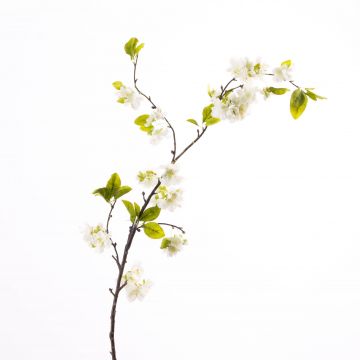 Ramillete de cerezo artificial VALESKA, con flores, blanco, 105cm