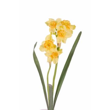 Narcisos artificiales NEELA, amarillo, 50cm, Ø6cm