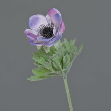 Anémona flor artificial FILIZ, lila claro, 30cm, Ø7cm