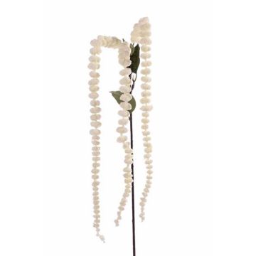 Rama de amaranto sintética OLIX, con flor, crema, 75cm
