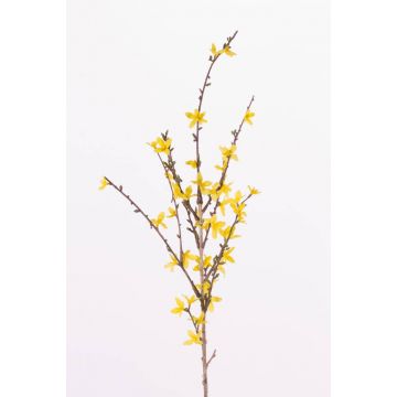 Rama de forsythia artificial IHRANI, con flores, amarillo, 90cm