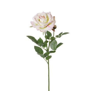 Rosa artificial JANINE, rosa palo, 70cm, Ø12cm