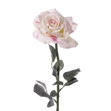 Rosa artificial QUINZY, rosa palo, 65cm, Ø13cm