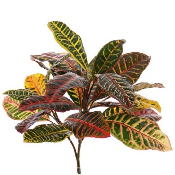 Arbusto Croton artificial JOMI, vara fijación, multicolor, 50cm