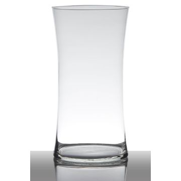 Florero DENNY de vidrio, transparente, 40cm, Ø15cm