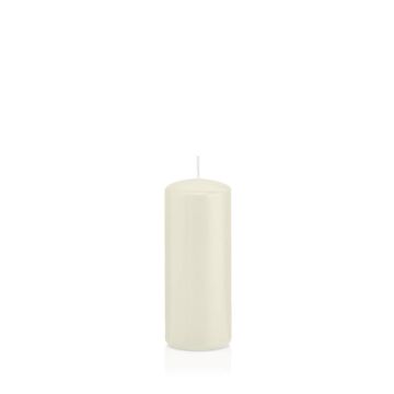 Vela de farol MAEVA, cilíndrica, marfil, 12cm, Ø5cm, 28h - Made in Germany Vela de farol MAEVA, cilíndrica, marfil, 12cm, Ø5cm, 28h - Made in Germany
