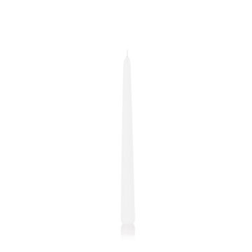 Vela para candelabro PALINA, blanca, 30cm, Ø2,5cm, 13h - Made in Germany