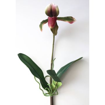 Orquídea de imitación VELANA vara fijación, violeta-verde, 40cm, Ø14cm