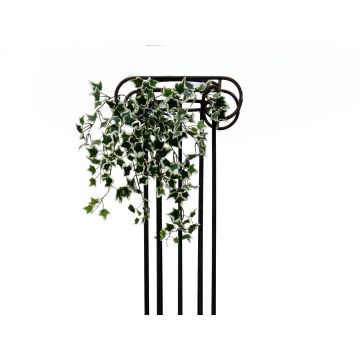 Hiedra artificial colgante JOHANNES con vara de fijación, verde-blanco, 60cm