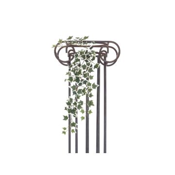 Hiedra artificial colgante JOHANNES con vara de fijación, verde-blanco, 70cm