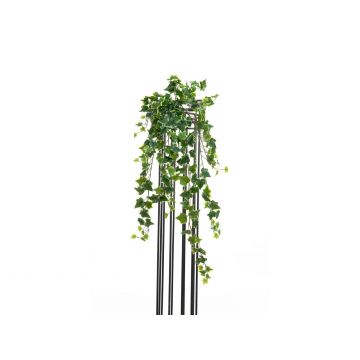 Hiedra artificial colgante CASPAR con vara de fijación, verde-blanco, 100cm