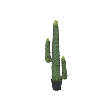 Cactus columnar de plástico DARION, verde, 115cm