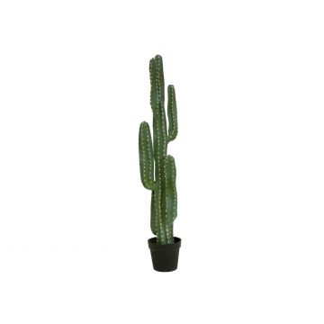 Cactus columnar de plástico DARION, verde, 125cm