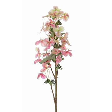 Hortensia artificial Paniculata CHADORA, rosa-verde, 75cm, Ø15cm