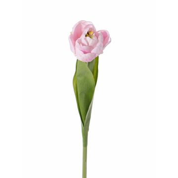 Tulipán artificial ROMANA, rosa, 45cm, Ø6cm