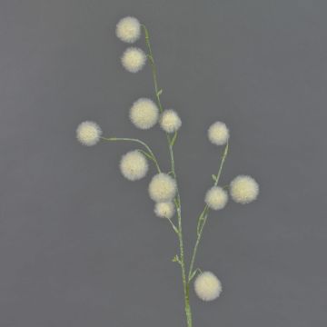 Ajo ornamental sintético EMRAH, crema, 80cm, Ø2-4cm