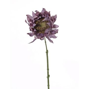 Girasol textil JANIKA violeta, 60cm, Ø12cm