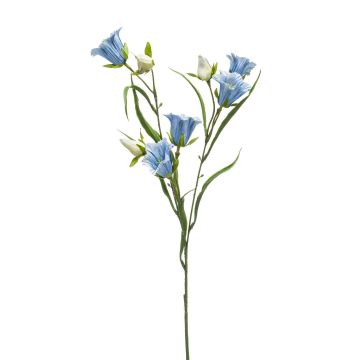 Campanula artificial PLATA, azul, 65cm