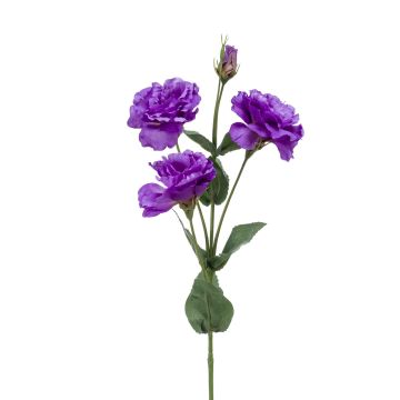 Flor artificial de eustoma JENO, violeta, 70cm