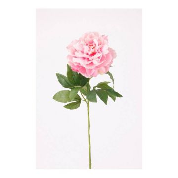 Peonía artificial DIVIN, rosa, 65cm