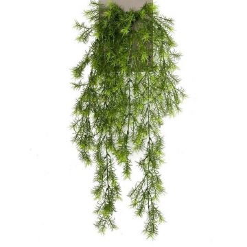 Planta colgante de asparagus sprengeri artificial COLE, en vara de ajuste, 75cm