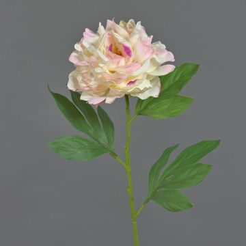 Peonía artificial MARILOU, rosa, 75cm