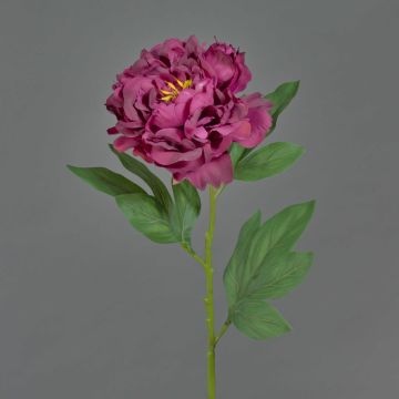 Peonía artificial MARILOU, violeta, 75cm