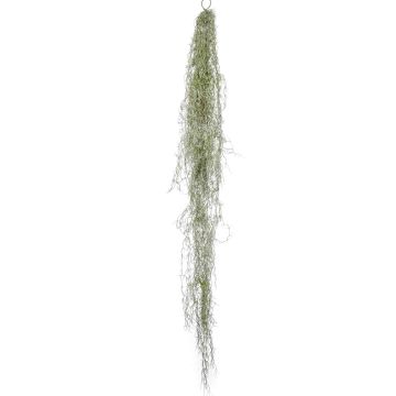 Tillandsia usneoides artificial HIDAL, en vara de ajuste, verde-gris, 150cm