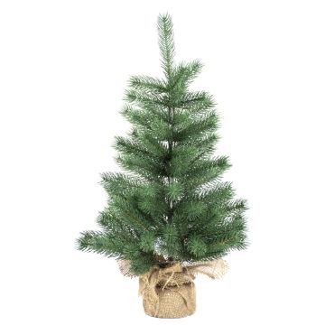 Árbol de Navidad artificial RIJEKA, saco de yute, 45cm, Ø30cm Árbol de Navidad artificial RIJEKA, saco de yute, 45cm, Ø30cm