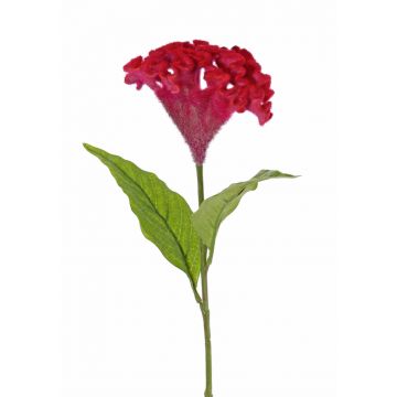 Celosia cristata artificial ANUBIS, rojo, 60cm, Ø13cm