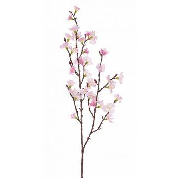 Rama decorativa de flor de cerezo artificial ARIELLE con flores, rosa, 75cm