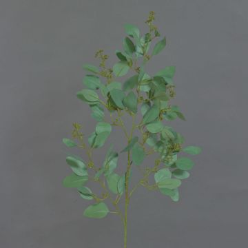 Rama artificial de eucalipto COBAR con flores, zonas resguardadas, verde, 65cm