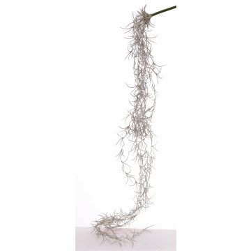 Tillandsia Usneoides artificial LUANA en vara de fijación, gris, 125cm