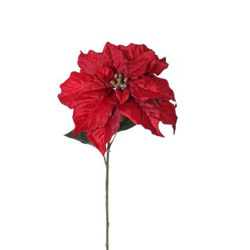 Flor de Pascua artificial KORANA, roja, 75cm, Ø33cm