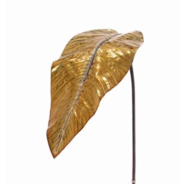 Hoja artificial de caña de India DEBY, oro, 95cm