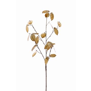 Rama artificial de Lunaria BAMBY, oro, 90cm