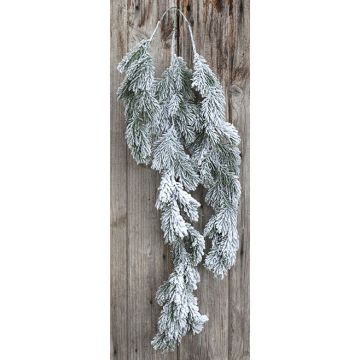 Abeto artificial colgante YUNIS en varilla de ajuste, nevado, 85cm Abeto artificial colgante YUNIS en varilla de ajuste, nevado, 85cm