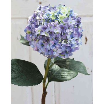 Hortensia artificial EMILIE, azul-morado, 60cm