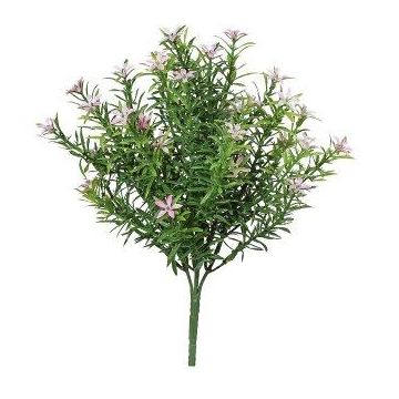 Ramo de flores artificiales BERLAN sobre varilla, rosa, 35 cm