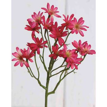 Flor sintética de estrella de los arroyos NAMINA, rosa, 45cm
