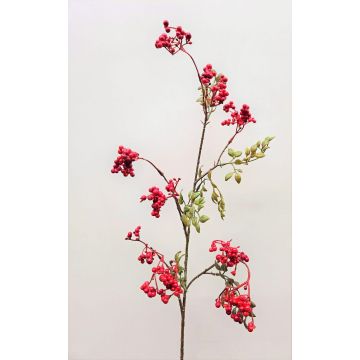 Rama artificial de bayas de saúco THEYGE con frutos, roja, 75 cm Rama artificial de bayas de saúco THEYGE con frutos, roja, 75 cm