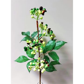 Rama artificial de bayas de saúco CHATANGA con frutos, verde-rojo, 60 cm Rama artificial de bayas de saúco CHATANGA con frutos, verde-rojo, 60 cm