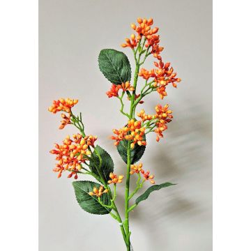 Rama de bola de nieve artificial LABIBA con capullos, naranja, 60 cm