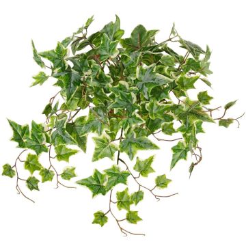 Enredadera artificial BESSIE con varilla, Eco Collection, verde-blanco, 55 cm