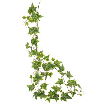 Guirnalda de hiedra artificial BESSIE, Eco Collection, verde-blanca, 160 cm Guirnalda de hiedra artificial BESSIE, Eco Collection, verde-blanca, 160 cm