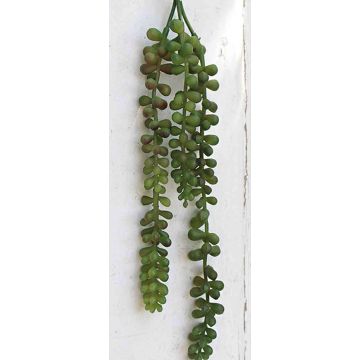 Planta colgante de senecio artificial TAMARO, en vara de fijación, verde-rojo, 35cm