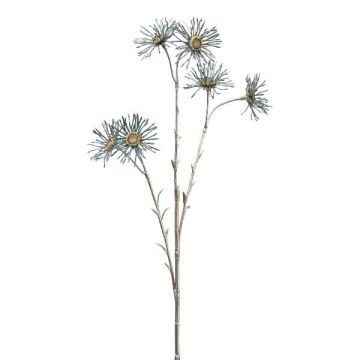 Rama artificial margarita SNOFEL, azul, 70 cm